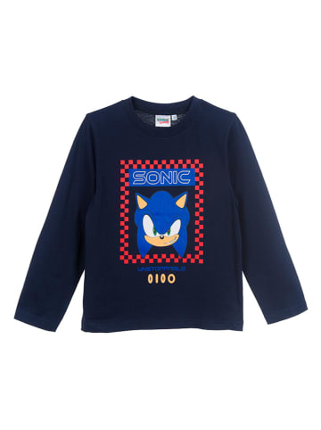 Sonic Longsleeve "Sonic" in Dunkelblau