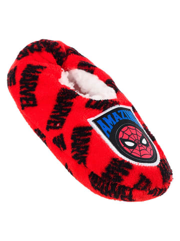 Spiderman Kapcie "Spiderman" w kolorze czerwonym