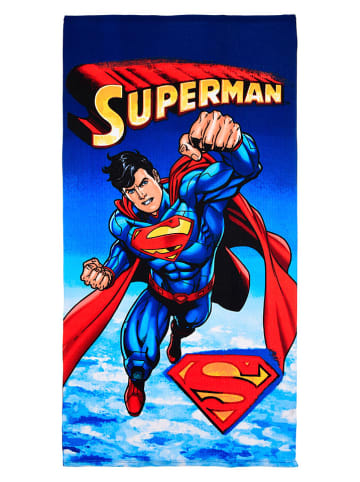 Spiderman Strandlaken "Superman" blauw