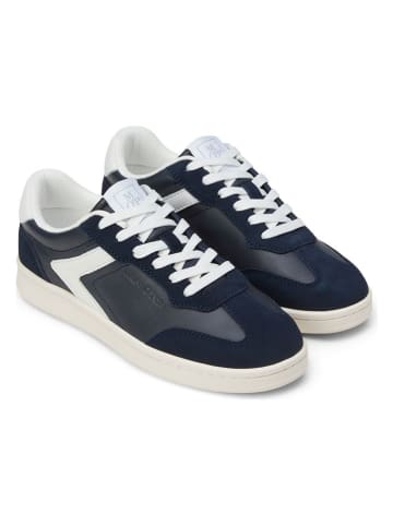 Marc O'Polo Shoes Leder-Sneakers "Violeta" in Dunkelblau