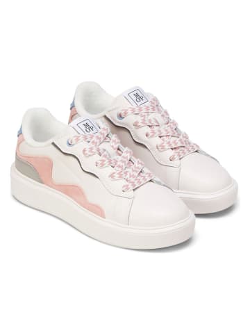 Marc O'Polo Shoes Leder-Sneakers in Creme