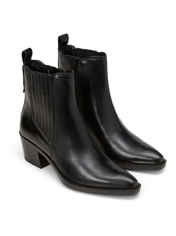 Marc O'Polo Shoes Skórzane botki w kolorze czarnym