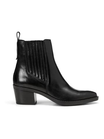 Marc O'Polo Shoes Skórzane botki w kolorze czarnym