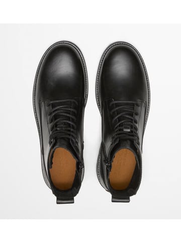 Marc O'Polo Shoes Leder-Boots "Rony" in Schwarz