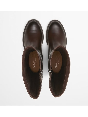 Marc O'Polo Shoes Leren laarzen "Paula" bruin