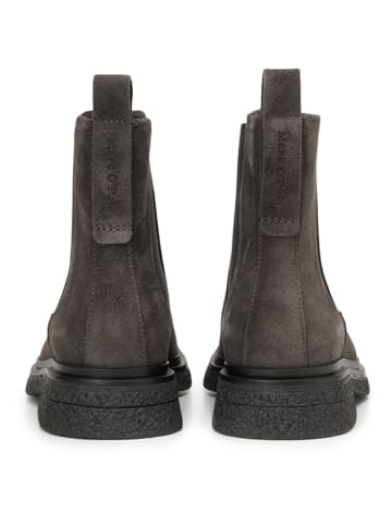 Marc O'Polo Shoes Leder-Chelsea-Boots in Anthrazit