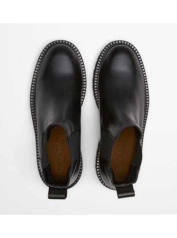 Marc O'Polo Shoes Leren chelseaboots "Phia" zwart