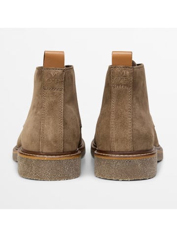 Marc O'Polo Shoes Skórzane trzewiki "Linus" w kolorze jasnobrązowym