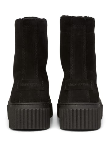 Marc O'Polo Shoes Leren boots zwart