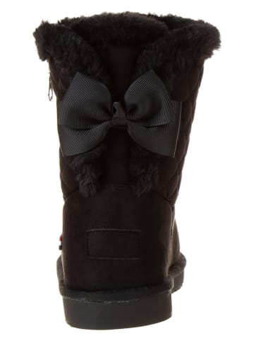 Inselhauptstadt Winterboots in Schwarz