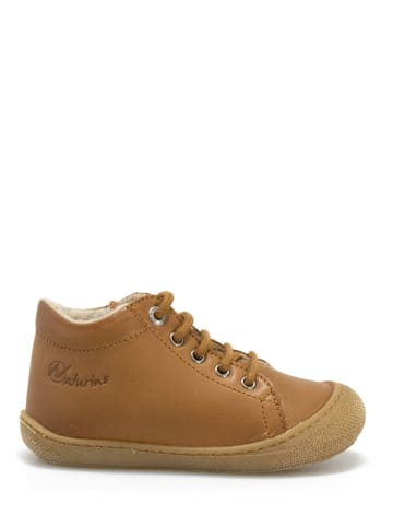 Naturino Leren sneakers lichtbruin