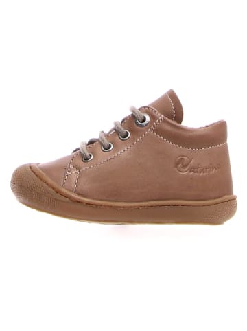 Naturino Leren loopleerschoenen "Cocoon" lichtbruin