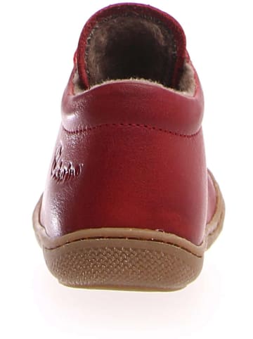 Naturino Leren loopleerschoenen "Cocoon" rood