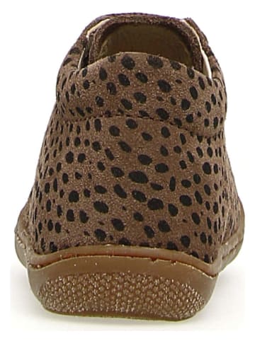 Naturino Leren loopleerschoenen "Cocoon" bruin