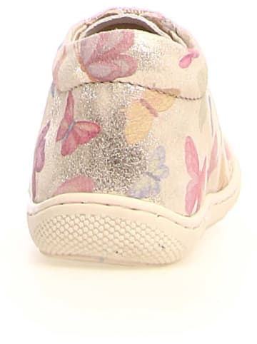 Naturino Leren loopleerschoenen "Cocoon" goudkleurig