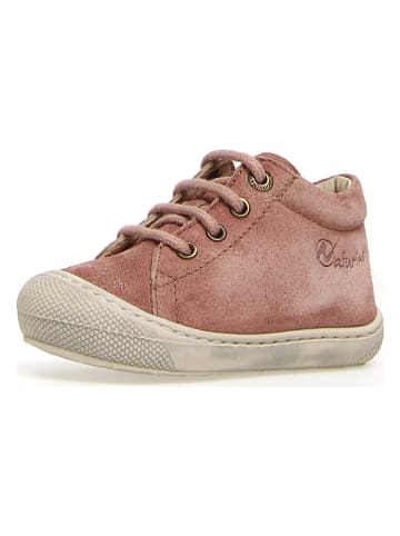 Naturino Leder-Sneakers in Rosa