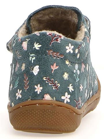 Naturino Leder-Sneakers "Cocoon" in Grün/ Bunt