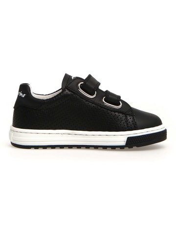 Naturino Leder-Sneakers "Seam" in Schwarz