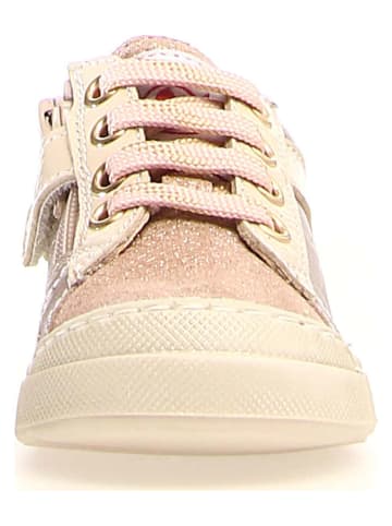 Naturino Skórzane sneakersy "Clarendon" w kolorze beżowym