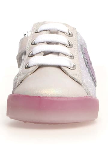 Naturino Sneakers "Korey" zilverkleurig/meerkleurig