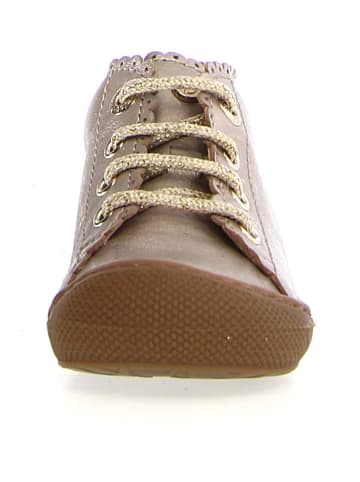 Naturino Leder-Lauflernschuhe "Cipria" in Gold