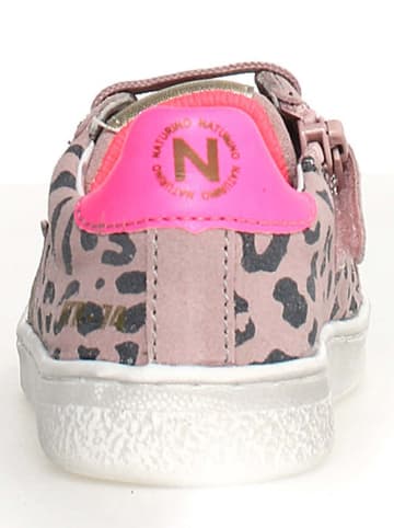 Naturino Leren sneakers "Pinn" lichtroze