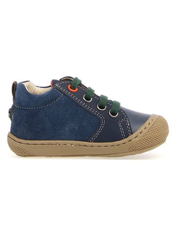 Naturino Leren sneakers "Rupik" donkerblauw
