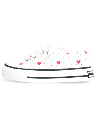 Naturino Sneakers "Ayasy" wit/rood