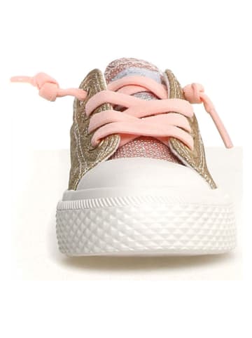 Naturino Sneakers "Bunt" in Gold/ Rosa