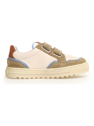 Naturino Leren sneakers "Ariton" beige/kaki