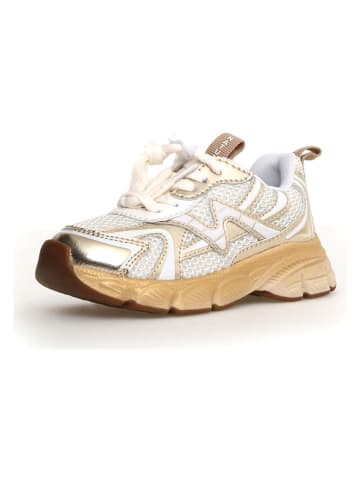 Naturino Sneakersy "Wave" w kolorze kremowo-beżowym