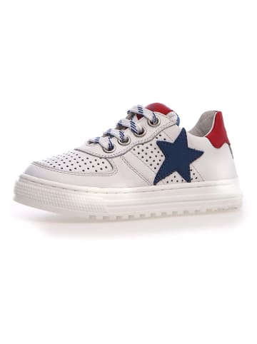 Naturino Leren sneakers "Hess" wit