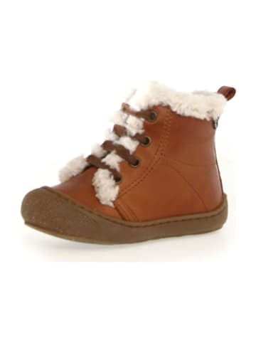 Naturino Leder-Boots "Bebay" in Hellbraun