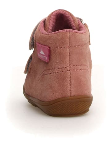 Naturino Leren enkelboots "Leoti" lichtroze