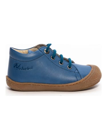 Naturino Leder-Lauflernschuhe in Blau