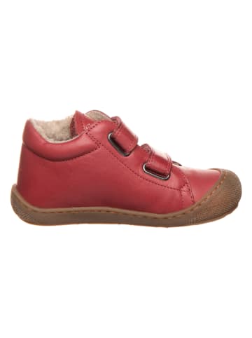 Naturino Leren boots rood