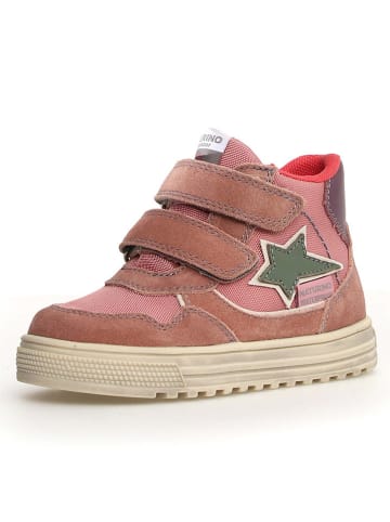 Naturino Leren sneakers "Hess 3" lichtroze
