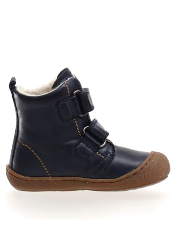 Naturino Leren winterboots "Bub" donkerblauw