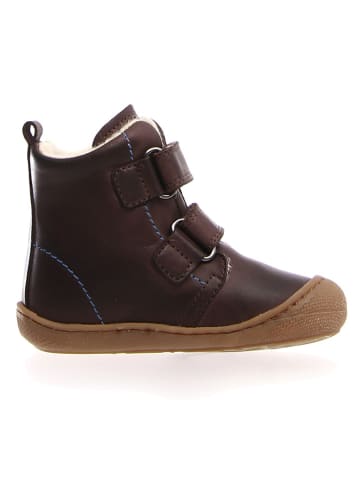 Naturino Leder-Winterboots "Bub" in Braun