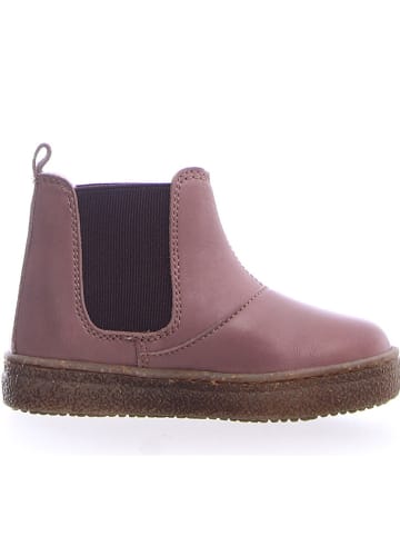 Naturino Leren chelseaboots "Filus" lichtroze