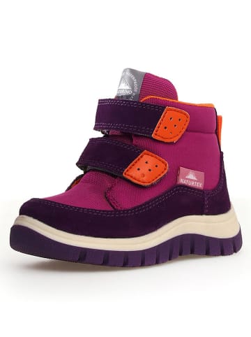 Naturino Winterboots "Pile" in Lila/ Pink/ Orange