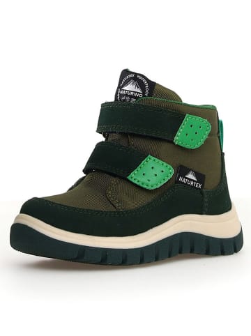 Naturino Winterboots "Pile" kaki/groen