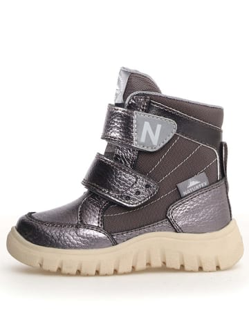 Naturino Winterboots "Rivo" in Silber/ Grau