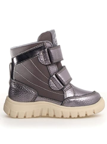 Naturino Winterboots "Rivo" in Silber/ Grau