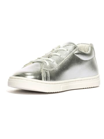 Primigi Leren sneakers "Glitter" zilverkleurig