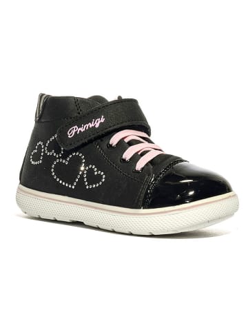 Primigi Leder-Sneakers in Schwarz