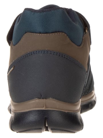 Primigi Skórzane sneakersy "Hilos" w kolorze granatowym