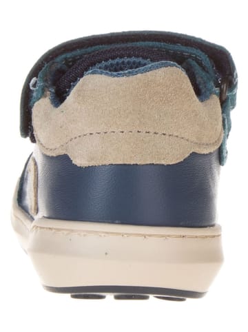 Primigi Skórzane sneakersy "Float" w kolorze granatowym