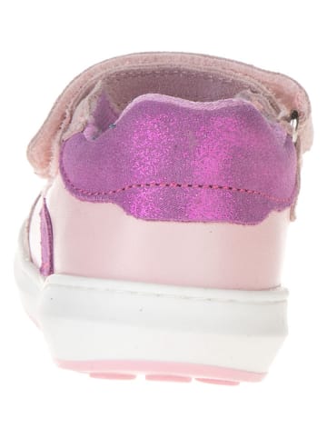 Primigi Skórzane sneakersy "Float" w kolorze jasnoróżowym