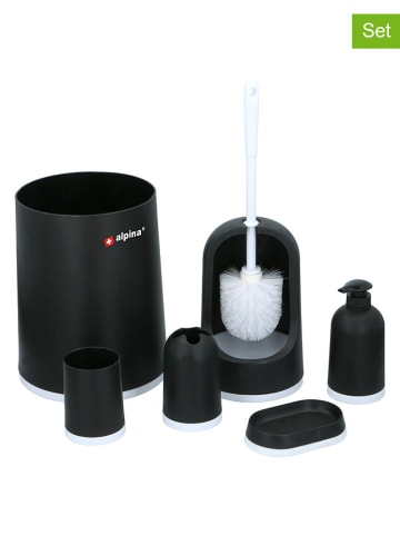 Alpina 6tlg. Badezimmeraccessoires-Set (Überraschungsprodukt)